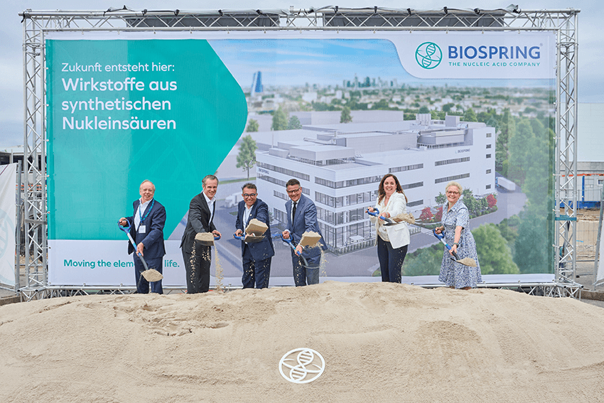 Spatenstich Biospring, Copyright Biospring